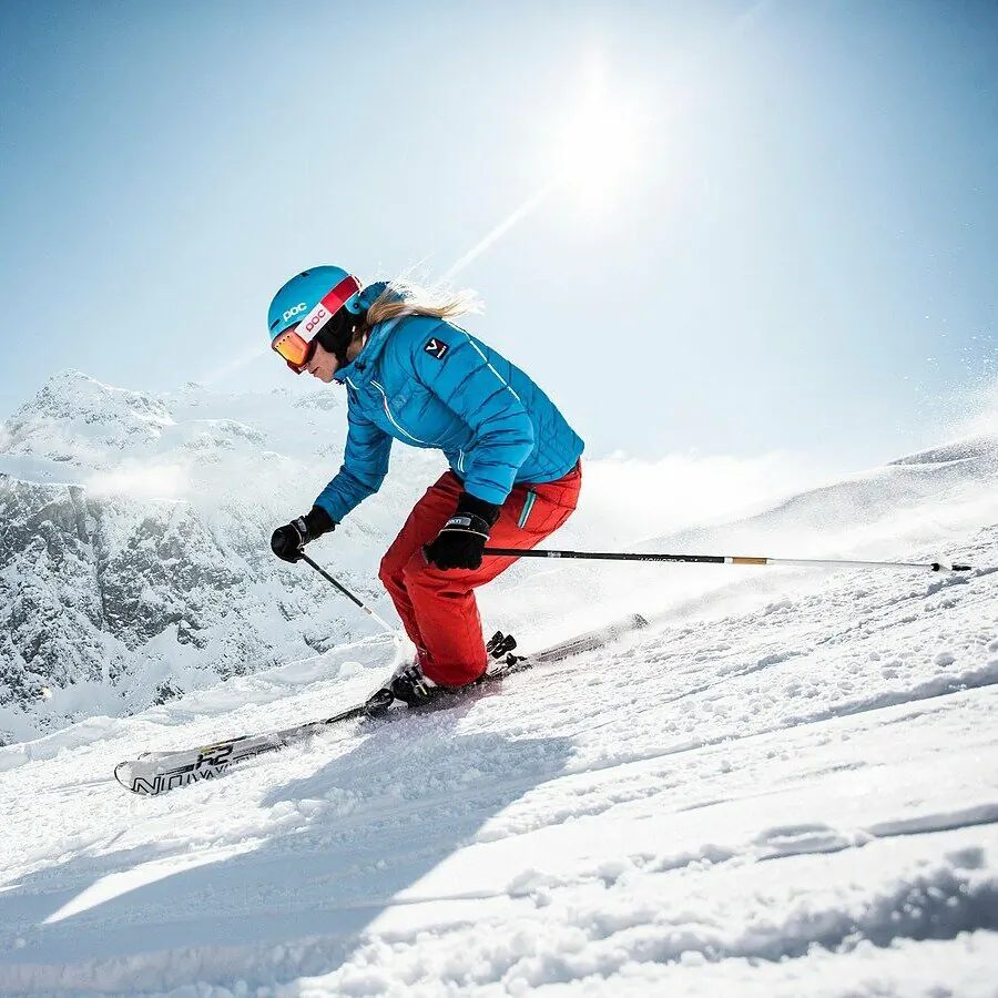 Рядом с горнолыжным курортом